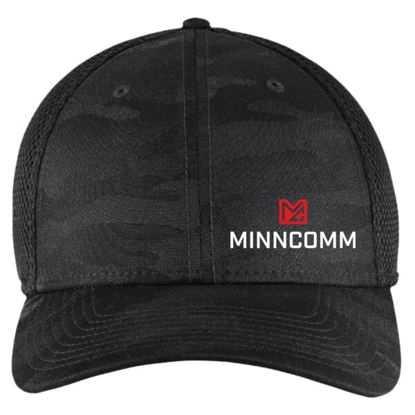 New Era ® Tonal Camo Stretch Tech Mesh Cap - Embroidered Logo Thumbnail