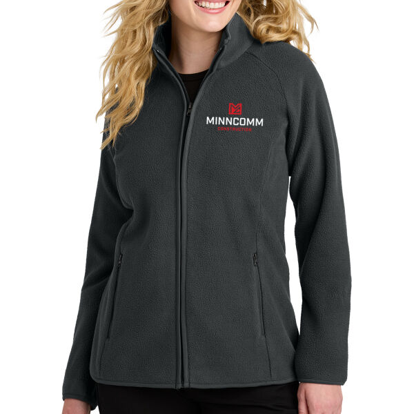 Port Authority® Women's C-FREE® Raglan Fleece - Embroidered Logo Thumbnail