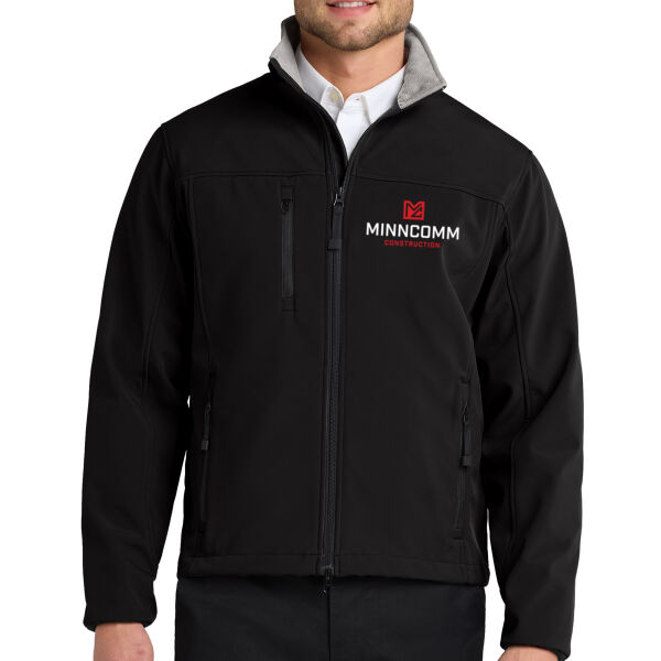 Port Authority® Glacier® Soft Shell Jacket - Embroidered Logo Thumbnail