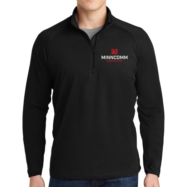 Sport-Tek® Sport-Wick® Stretch 1/4-Zip Pullover - Embroidered Logo Thumbnail