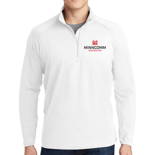 Sport-Tek® Sport-Wick® Stretch 1/4-Zip Pullover - Embroidered Logo Thumbnail