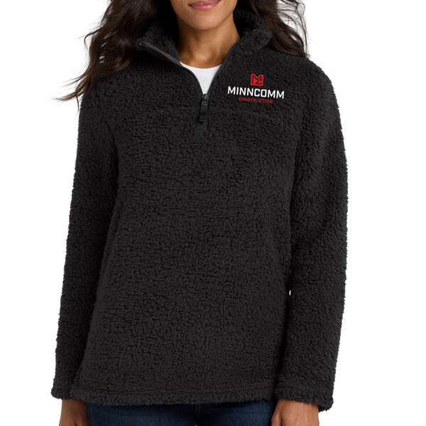 Port Authority® Women's Cozy 1/4-Zip Fleece - Embroidered Logo Thumbnail