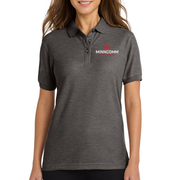 Port Authority® Women's Silk Touch™ Polo - Embroidered Logo Thumbnail