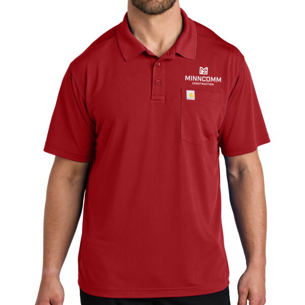 Carhartt Force® Snag-Resistant Pocket Polo - Embroidered Logo Thumbnail