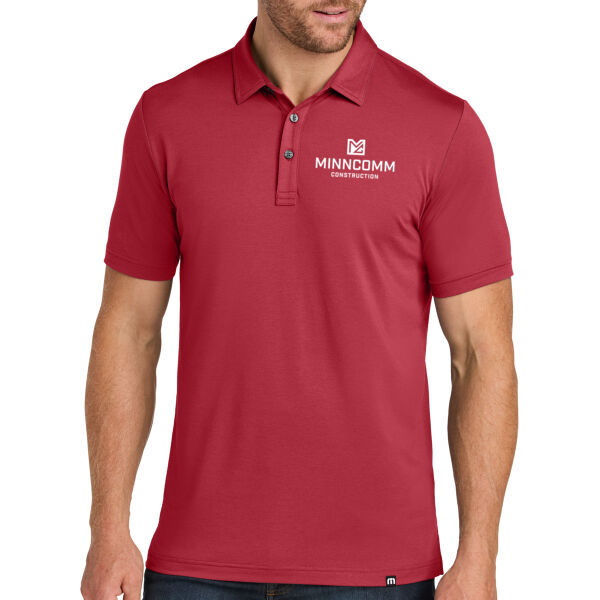 TravisMathew Glenview Solid Polo - Embroidered Logo Thumbnail