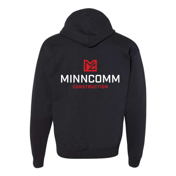 Hanes - Ecosmart® Full-Zip Hooded Sweatshirt - Printed Logos Thumbnail