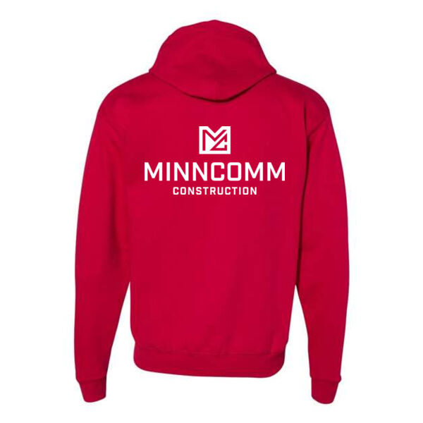 Hanes - Ecosmart® Full-Zip Hooded Sweatshirt - Printed Logos Thumbnail