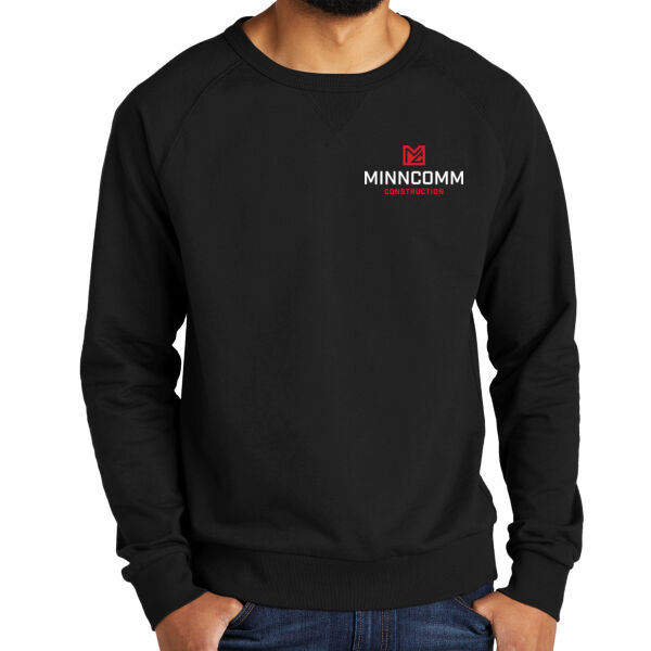 Allmade® Unisex Organic French Terry Crewneck Sweatshirt - Embroidered Logo Thumbnail
