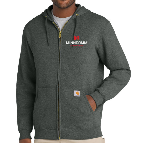 Carhartt ® Midweight Hooded Zip-Front Sweatshirt - Embroidered Logo Thumbnail