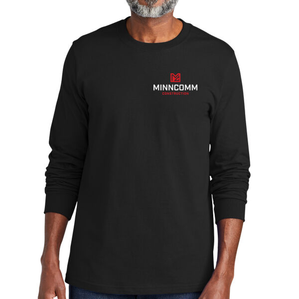 Volunteer Knitwear™ Chore Long Sleeve Tee - Printed Logo Thumbnail