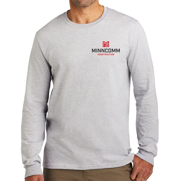 Volunteer Knitwear™ Chore Long Sleeve Tee - Printed Logo Thumbnail