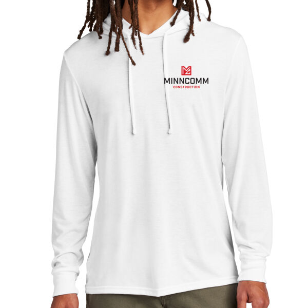 Allmade® Unisex Tri-Blend Hoodie Tee - Printed Logo Thumbnail