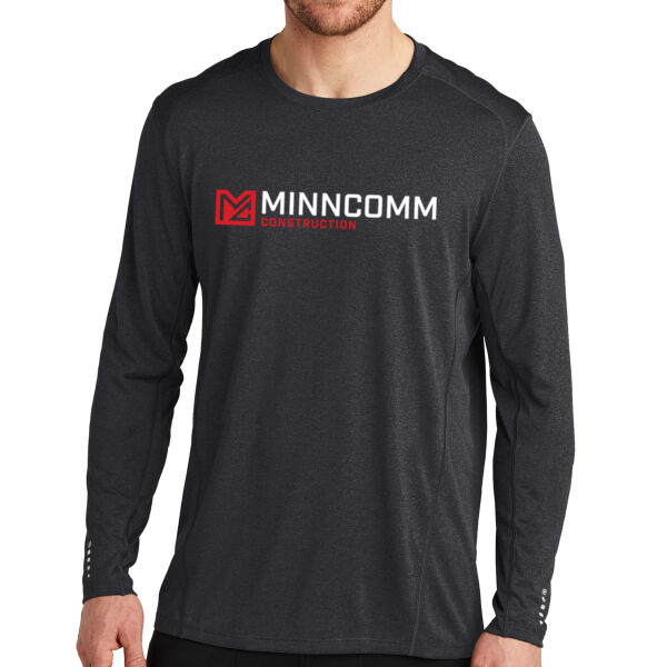 OGIO® Long Sleeve Pulse Crew - Printed Logo Thumbnail