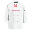 Eight Knot Button Chef Coat with Thermometer Pocket Thumbnail